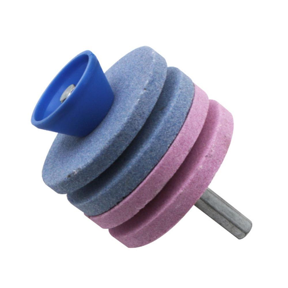 Дрель с двойной заточкой 7 мм, быстрая дрель для ножей, точилка для газонокосилки, точилка для лезвий газонокосилки