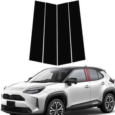 4 шт./комплект Накладки на стойки дверей и оконные молдинги для Toyota Yaris Cross XP210 2020-2025