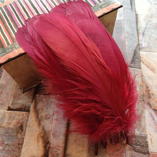 20 шт. Натуральные гусиные перья 31 цвет Рассыпные гусиные перья длиной 12-20 см Рождественское украшение одежда обувь шляпа аксессуары