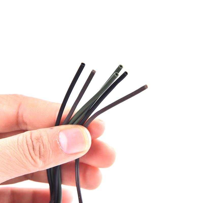 2 шт., 1,5 м, мягкая силиконовая трубка для ловли карпа, рыболовная трубка с защитой от запутывания