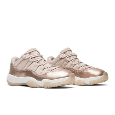 Air Wmns Air Jordan 11 Retro Low Розовое золото AH7860-105