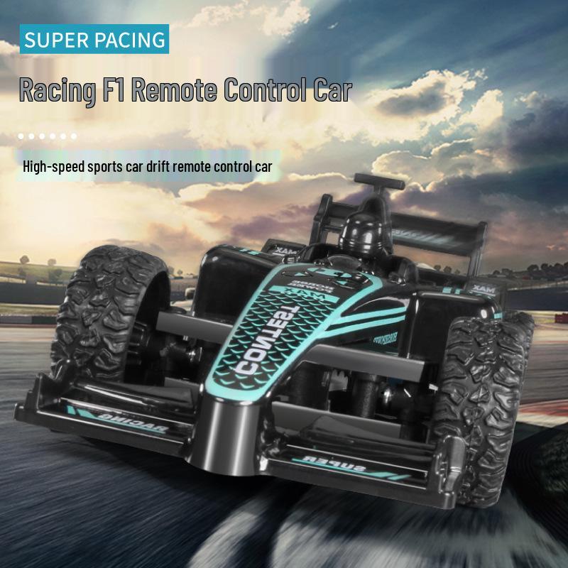 Kids' RC Formula Drifting F1 Car - Electric 4WD Racing Toy