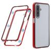 For Samsung Galaxy A26 5G Case Double-Sided Tempered Glass Magnetic Clear Phone Cover