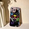 Модный H-Hysteric Мини Для IPhone 14 13 12 Мини 11 Про XS Макс X XR 14 Плюс Закаленное Стекло Чехол