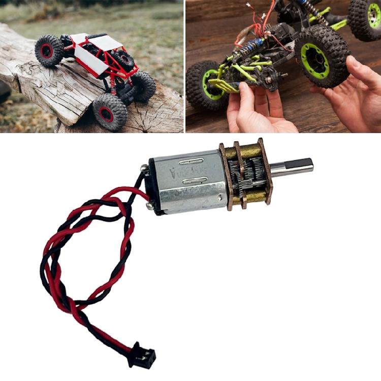 Low Noise 3V-6V Gear Motor Reduction Motor Set of 4 For Remote Control Model And Engineering Prototypes Project Kits
