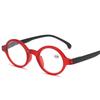 May Flower Retro Glasses For Sightness Round Vintage Eye Glasse For Men Women'S Frame With Diopters +1+1.5+2+2.5