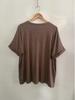 2024 Европейская и американская женская повседневная футболка большого размера с коротким рукавом свободного кроя