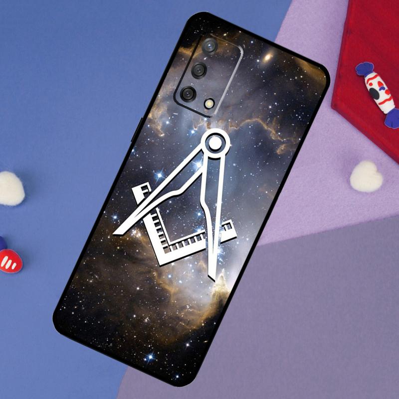 Логотип масонов Символ Чехол Для Oppo A78 A18 A38 A74 A94 A54 A58 A98 A80 A60 A40 A96 A76 A16 A15 A17 A57 A5 A6 Pro