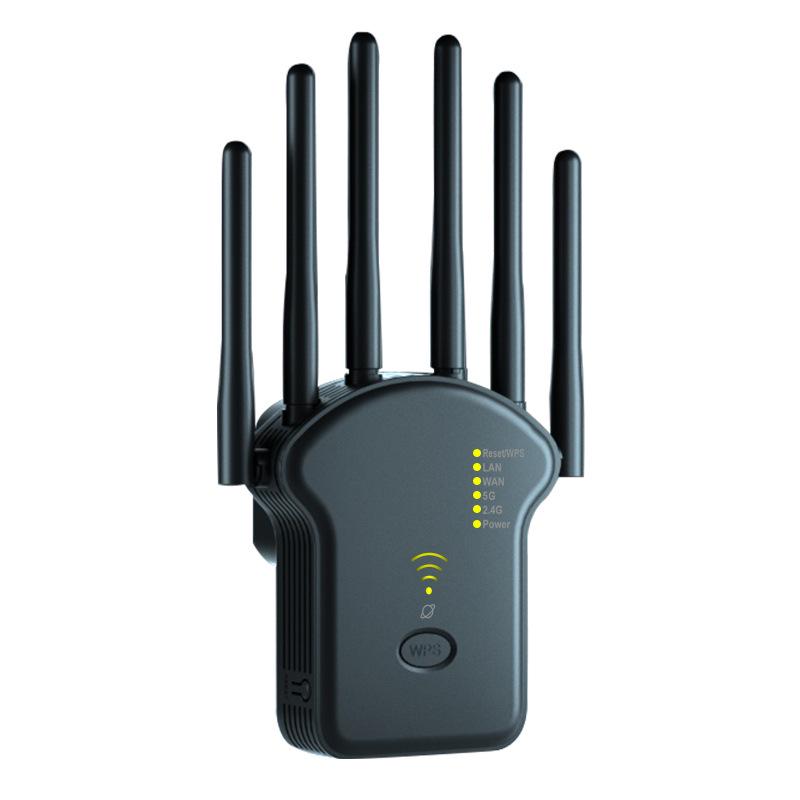 Двухдиапазонный WiFi-повторитель и усилитель 5G | Гигабитный удлинитель-усилитель