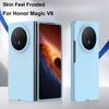 Модный Простой INS Конфетный Цвет PC Складной Чехол Для Huawei Honor Magic V6 V5 5G Ультратонкий Приятный для Кожи Ударопрочный Защитный Чехол