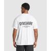 CondiTioning Club Oversized T shirT whiTe A2b5y Wb57