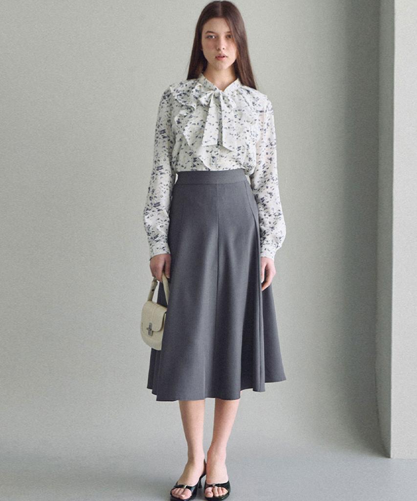 Lucida Abella Flare Long Skirt
