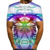 Vibrant Funny Hypnosis 3d T-shirt For Men And Women With Soft Casual Short Sleeves
