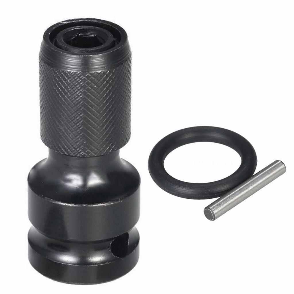 1/2 Inch Square Drill Chuck Adapter Ratchet Socket Drive Converter Wrench Socket Adapter