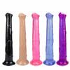 Фаллоимитатор 40 см, инструмент для женской мастурбации, имитация пениса лошади, инструмент для женского секса