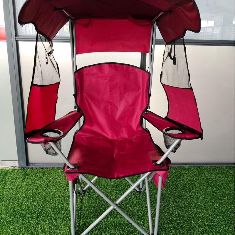 Portable Outdoor Rocking Chair with Canopy