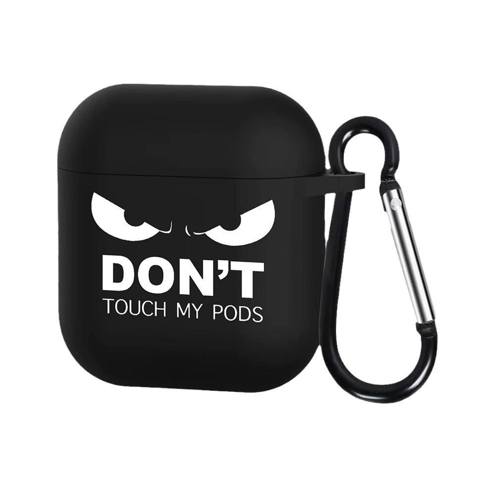 Взрывозащищенный защитный чехол для AirPods Pro с чертями для AirPods 1 / 1-го поколения 1-го поколения Bluetooth мягкий чехол