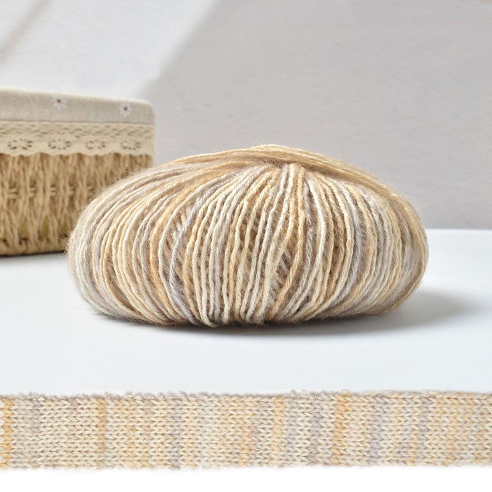 Крючок Линия Моток Пряжи Мягкая Хлопковая Пряжа Зимняя Градиентная Пряжа-Кейк для Одежды