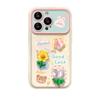Applicable To Apple 15 Mobile Phone Case IPhone 14 Frog Flower Doll Chain 13 Window Flip 12 Cute Silicone