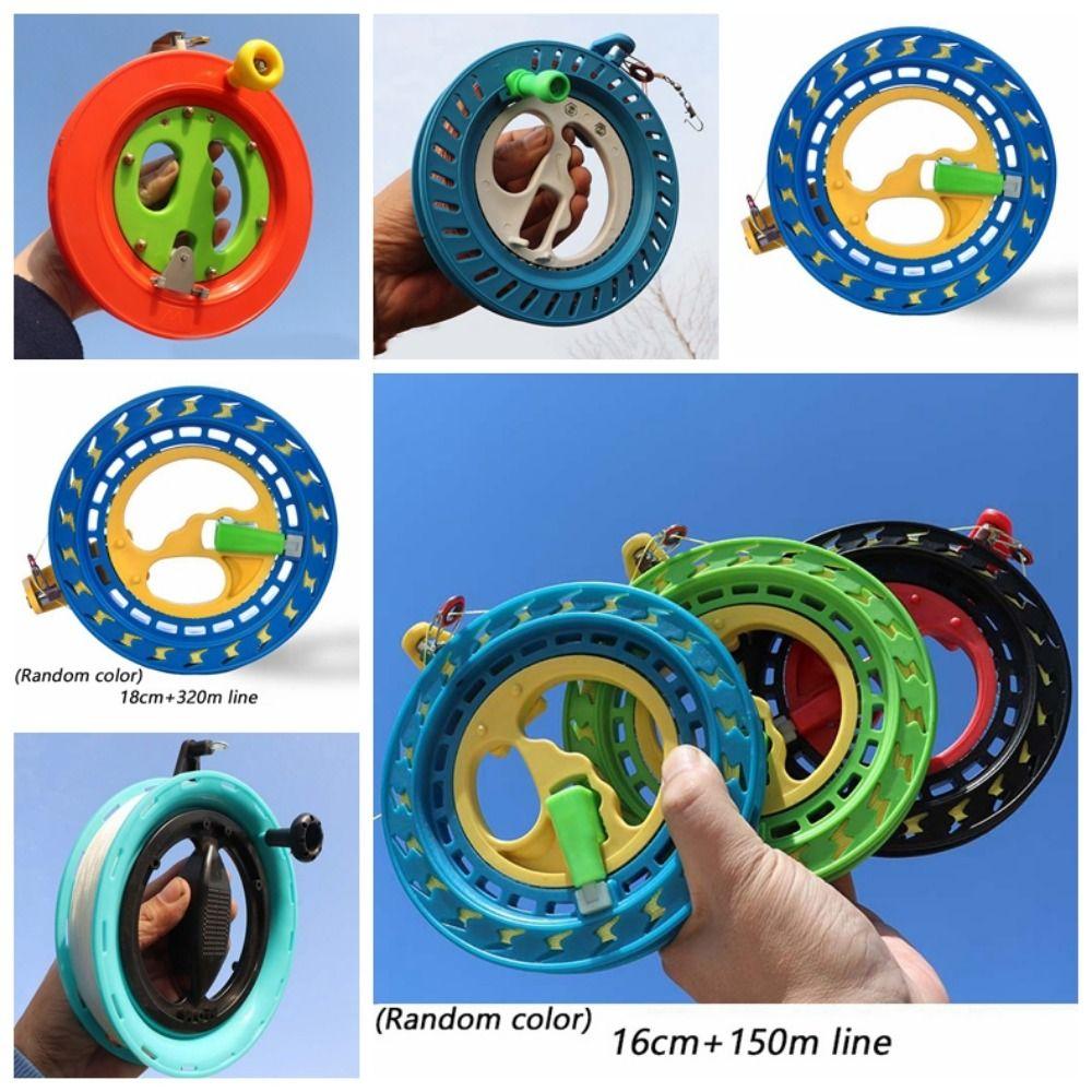 Plastic Flying Tool Winder 16cm/18cm Kite Handle Wheel Wrapping Head Flying Tool Kite Reel  Outdoor