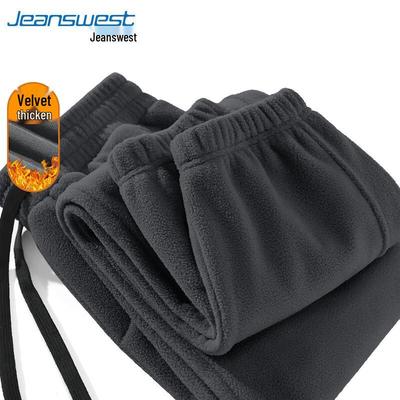 Мужские зауженные повседневные брюки Jeanswest с флисовой подкладкой