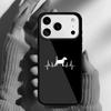 Чехол для телефона «Любовь к собакам, сердцебиение» для iPhone 17 16 15 14 13 Pro Max Задняя крышка для 12 11 Pro Coque