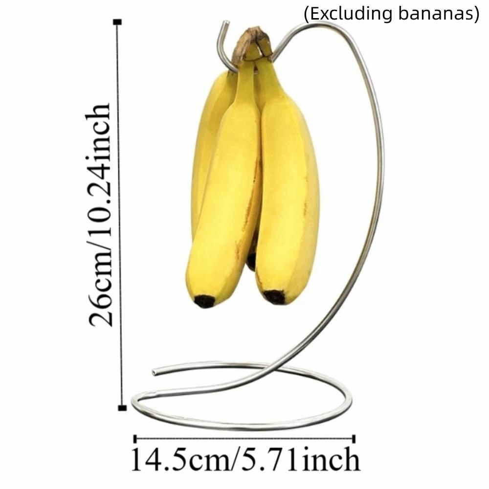 Creative Metal Banana Rack Space Saving Headphone Holder Hanging Kitchen Holder Cup Rack