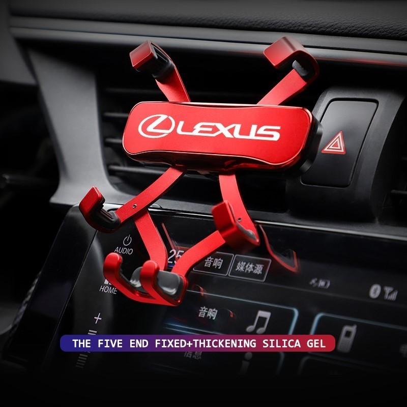 Car Mobile Phone Holder For Lexus CT ES GS NX IS250 CT200h Air Vent Mounts Stand GPS Gravity Navigation Bracket Car Accessories