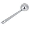 2 PCS Long Handle Measuring Scoop Spoon Silver Measuring Spoon Coffee Scoop Spoon  Tea Brewing
