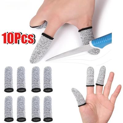 Чехол для большого пальца, защита от порезов кончиков пальцев, защитный чехол для пальцев, напальчники для работы на кухне