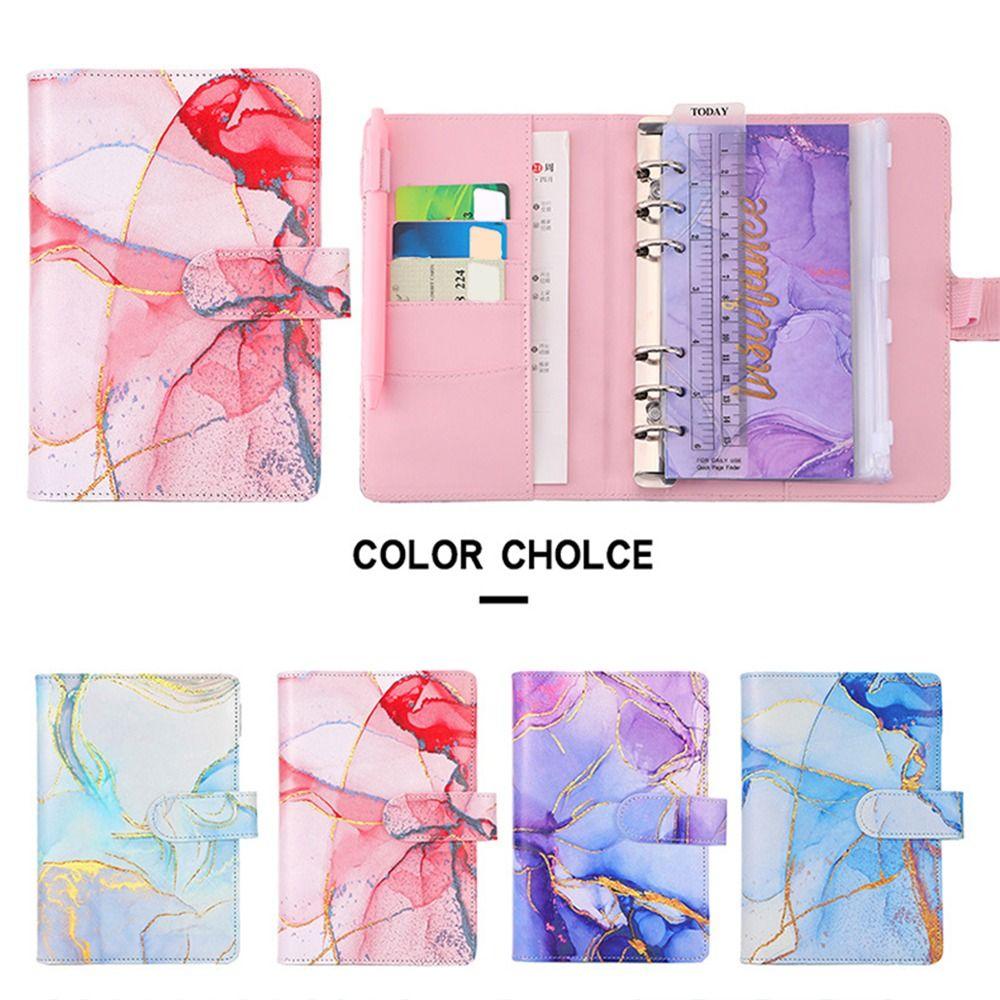 with Zipper Cash Envelopes A6 Budget Binder PU Leather Budget Planner Organizer Lovers
