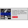 Для Jaguar XJ XJL Накладка на кнопку переключателя 2010~2015 Черная эпоксидная наклейка на ручку переключения передач для XJ X351 Автоаксессуары Декор салона