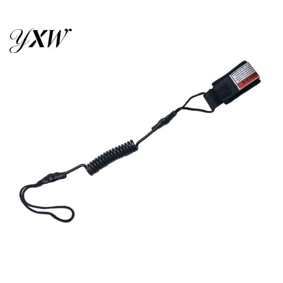Adjustable Spring Rope TPU Surfboard Leash Coiled SUP Wrist Strap Stand-Up Paddle Board Leg Shortboard Longboard Safety Paddleboard