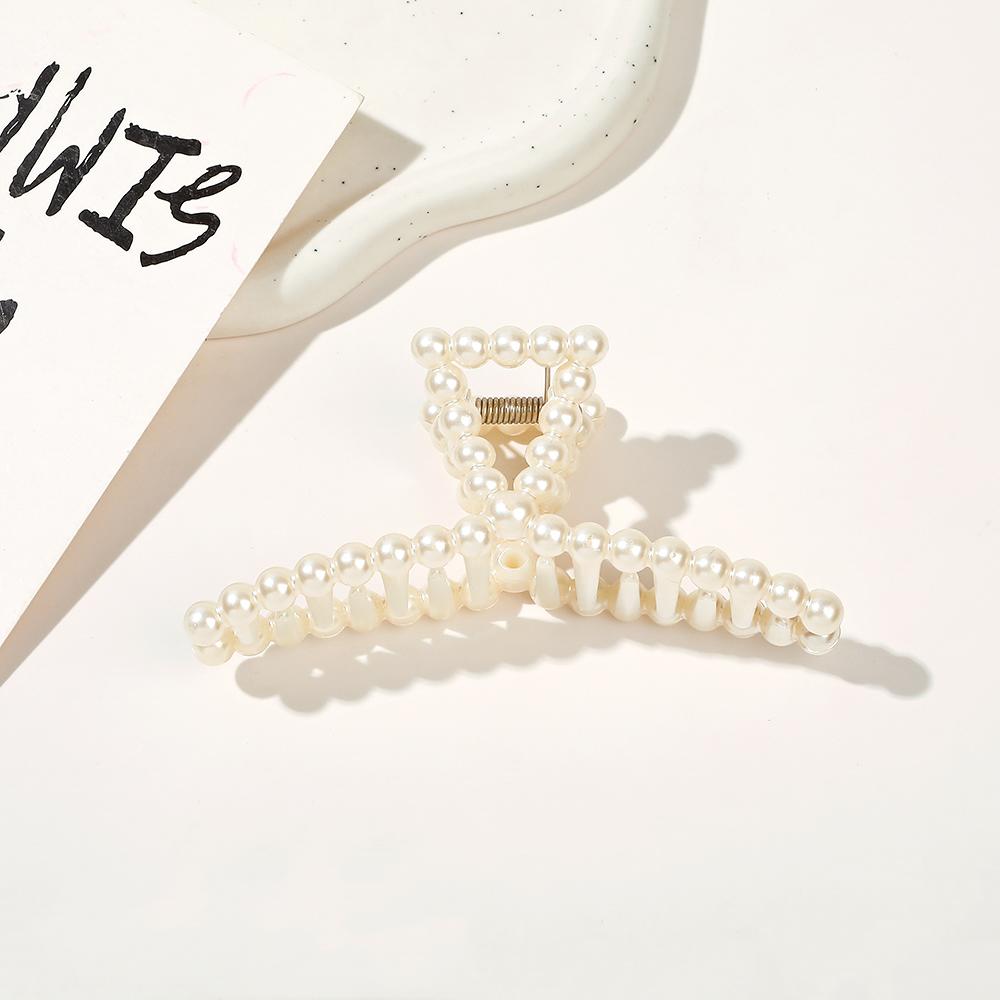 Sweet Pearl Hair Jaw Clips Accessories for Women Claw Clips for Thick and Thin Hair Barrettes for Styling and Weddings