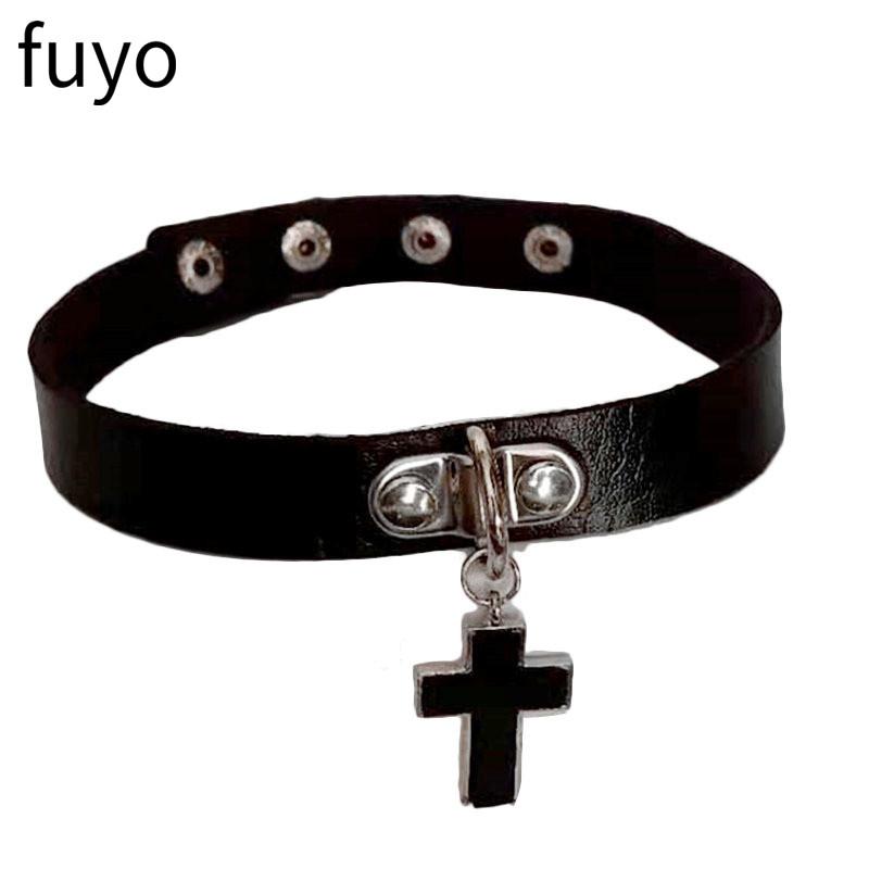 Готический черный чокер из ПУ кожи с цепочкой-замком, женское ожерелье с сердцем, панк-подвеска, ювелирное изделие, колье для вечеринки, гранж-аксессуары, подарок