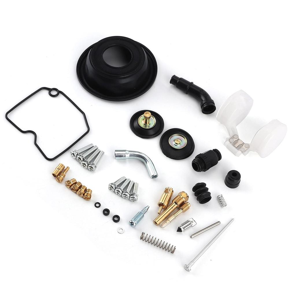 Carburetor Repair Kit Abrasion Resistant Rubber and Metal Motorcycle Carburetor Rebuild Kit Repair Parts Replacement for Vulcan VN800 VN400 1995-2006