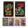 Decor Rat Fink Metal Vintage Sign Retro Decorative Plaque Garage Man Cave Bar Pub Club Tin Painting Home Living Poster 20x30c