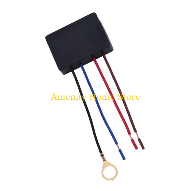 F26C User Friendly Touch Switches Plastic Switches 220V 3A Quick Fixing for Desk Lamp