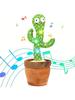1pc-A Talking Cactus Toy That Can Be Charged Recorded And Repeated Suitable For Spanish English And Arabic Voice Changer
