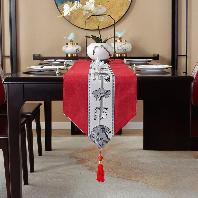 Водонепроницаемый новый китайский стиль настольный флаг чайная церемония дзен чайный коврик чайный стол ткань длинная полоса скатерть китайский стиль скатерть