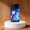 Чехол для телефона Genshin Impact Флинс Для Samsung S25,S24,S21,S22,S23,S30,Ultra,S20,Plus,Fe,Note,10,9,5G Черный Чехол