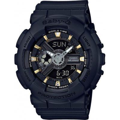 Женские кварцевые часы Baby G Black BABY-G BA-110GA-1A [Товар]