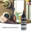 Графит для замков 50 мл сухой натуральный графитовый порошок смазка игла тюбик смазочный порошок портативный многофункциональный смазочный материал для замков