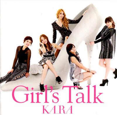 CD KARA Rirls Talk UMCK1376 Universal Music 2010 Япония Японский Поп-Рок Б/у