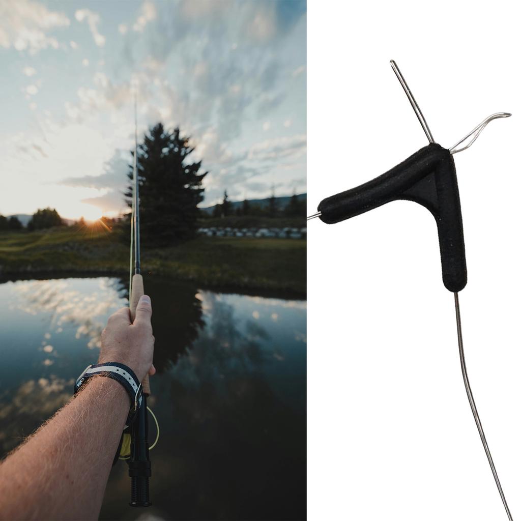 100 шт. Рыболовные разветвители для поводка, Двойные крючки, Устройство-контактор, Стопорки для лески, Вертлюжок для лески, Инструмент для разветвления лески