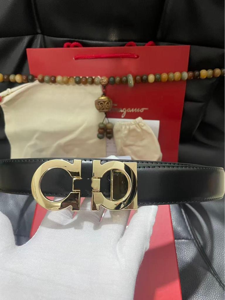 Современный мужской кожаный ремень - Натуральная коровья кожа для повседневной и модной одежды