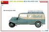 Miniart Scale Tempo A400 Reeferwagen Milk Delivery Van Plastic Model Kit MA38057 1/35