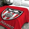 1PC Sunderland A.F Custom Name Patterned Flannel Blanket Suitable For All Seasons for Home Decor Warmth and Comfort Gifts Holiday Present