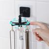 Кухонный крючок, многофункциональные крючки, вращающаяся на 360 градусов вращающаяся стойка для органайзера и вешалки для хранения ложек для кухонных гаджетов