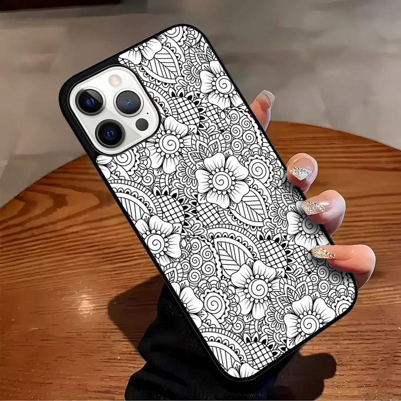 Hawaiian Ornament Phone Case For iPhone 17 Air 16 15 14 13 12 11 Pro Max Max Plus Bumper Case Cover